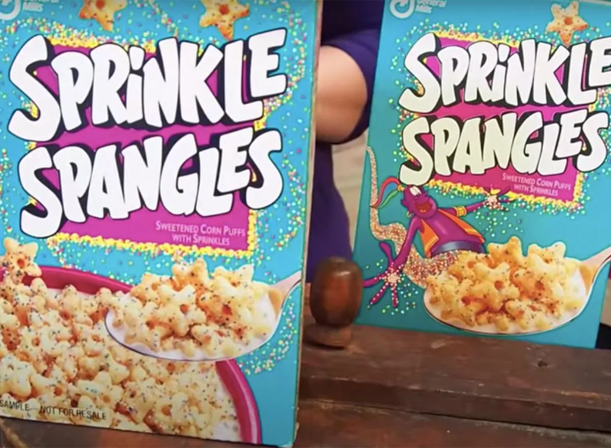 boxes of sprinkle spangles cereal