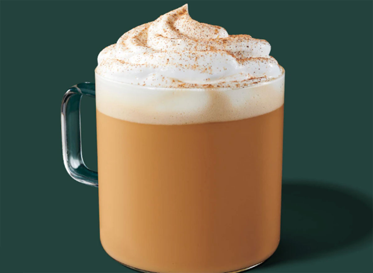 starbucks pumpkin spice latte