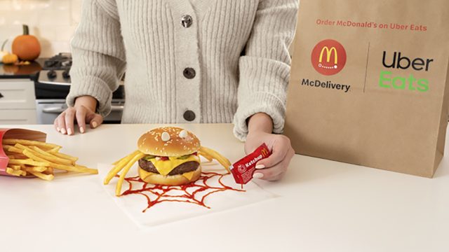 McDonald's Halloween Itsy Bitsy Burger