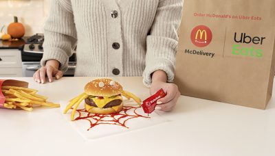 McDonald's Halloween Itsy Bitsy Burger