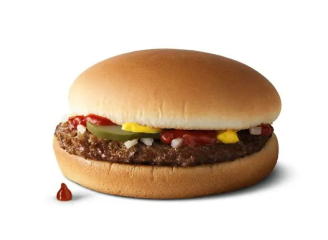 McDonalds hamburger