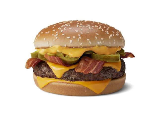 McDonalds jalapeno cheddar burger