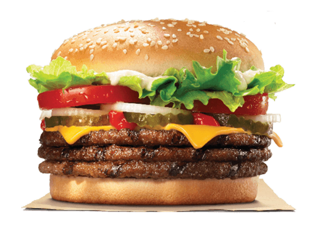 burger king triple whopper with cheese