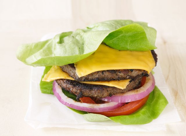 burger lettuce wrap