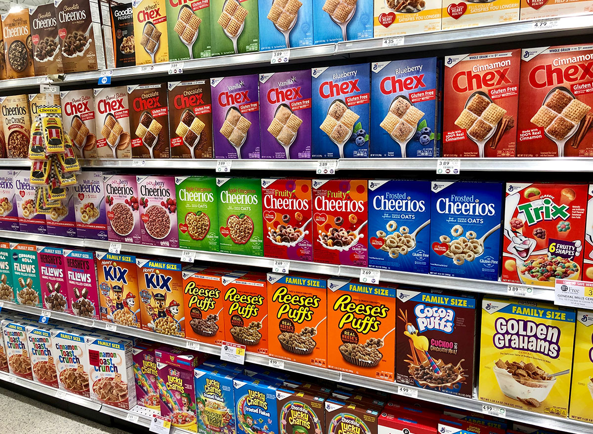 cereal aisle