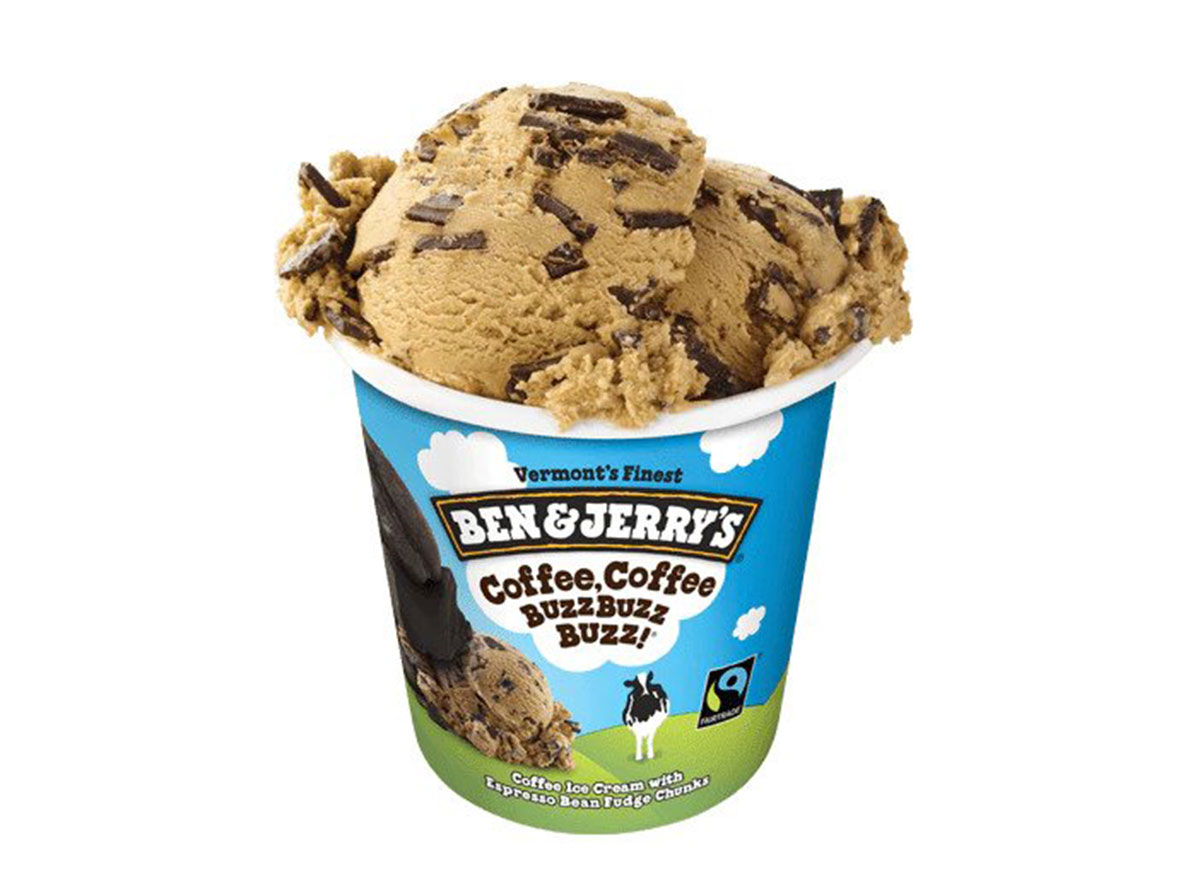 Jerry с кофе. Реклама мороженого Ben & Jerry's. Ben Jerry's Петрозаводск. Buzz Ice Coffee.