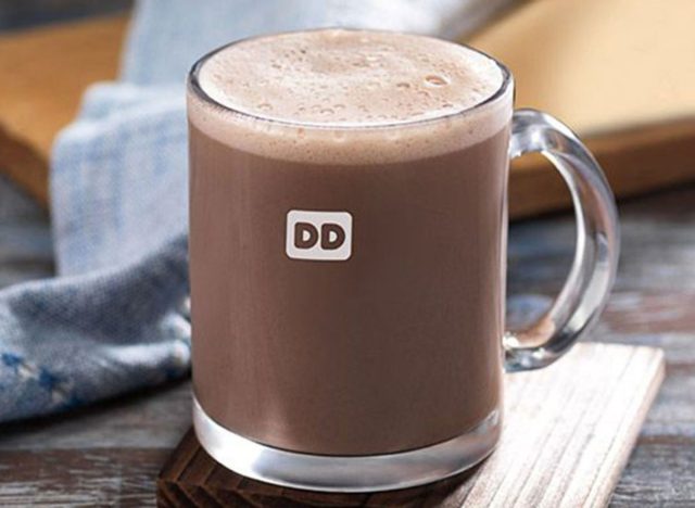 dunkin hot chocolate