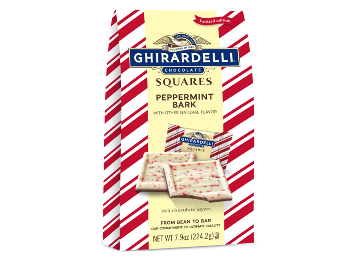 ghirardelli peppermint squares