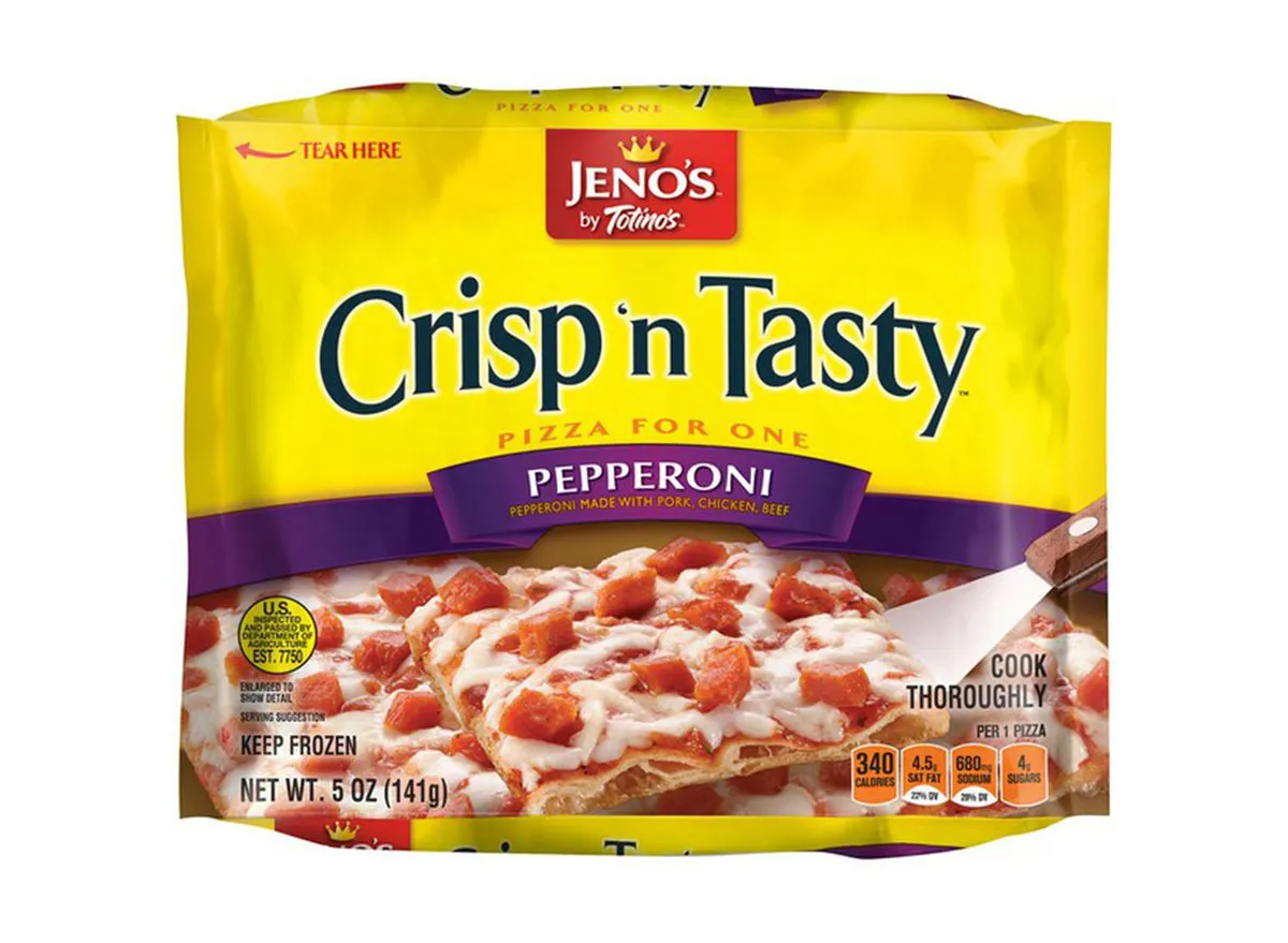 jenos crisp n tasty frozen pizza