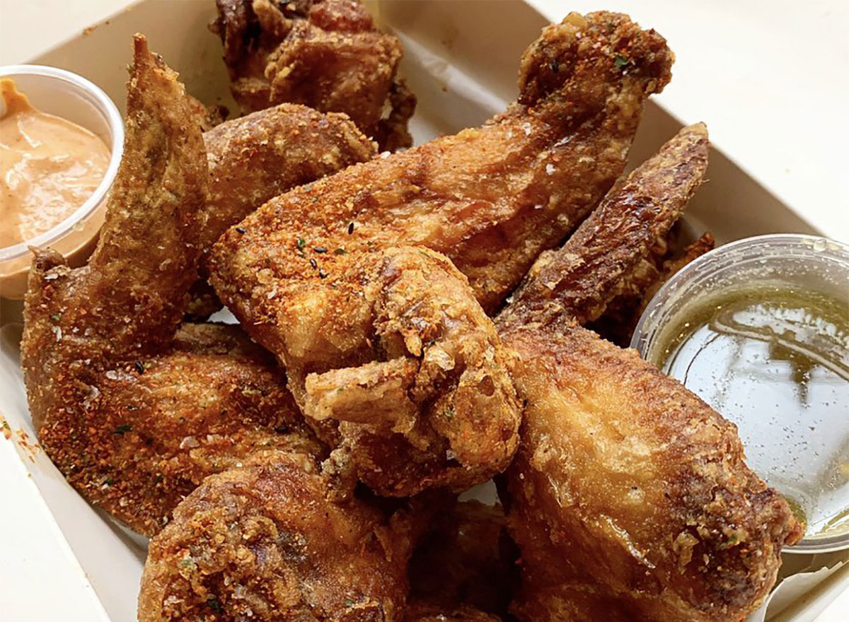 fried chicken wings