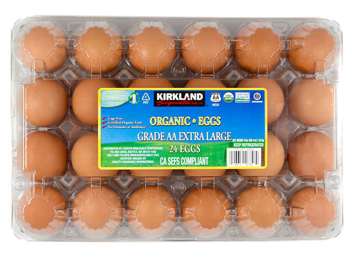 organic eggs