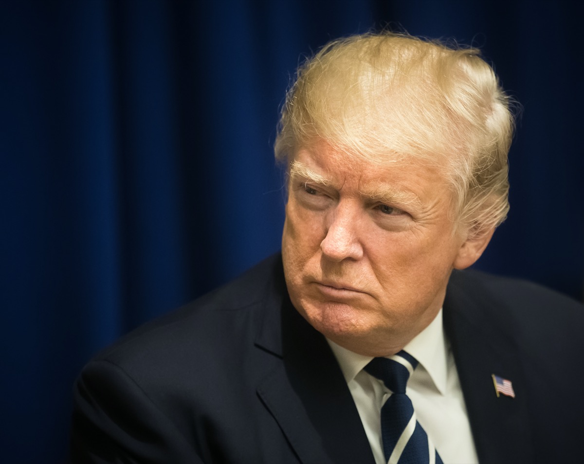 President of the United States Donald Trump