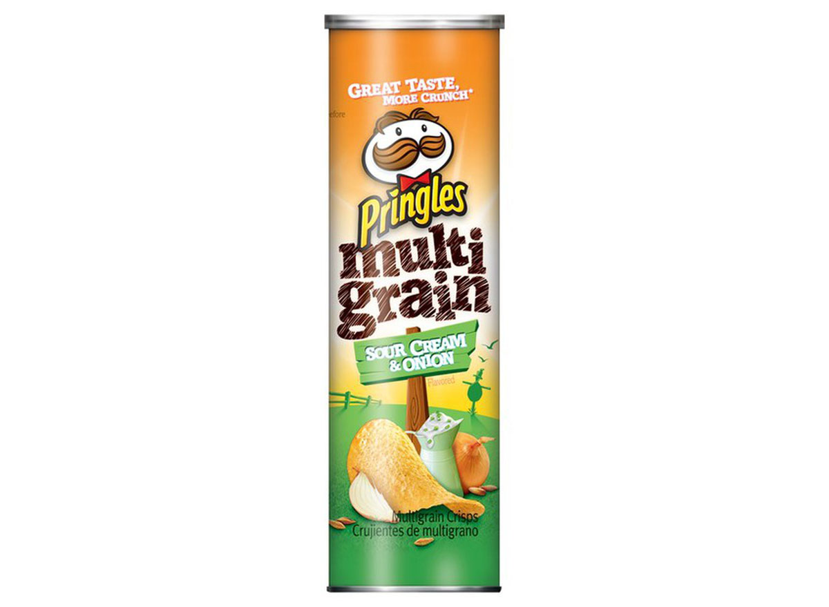 pringles multigrain sour cream onion container