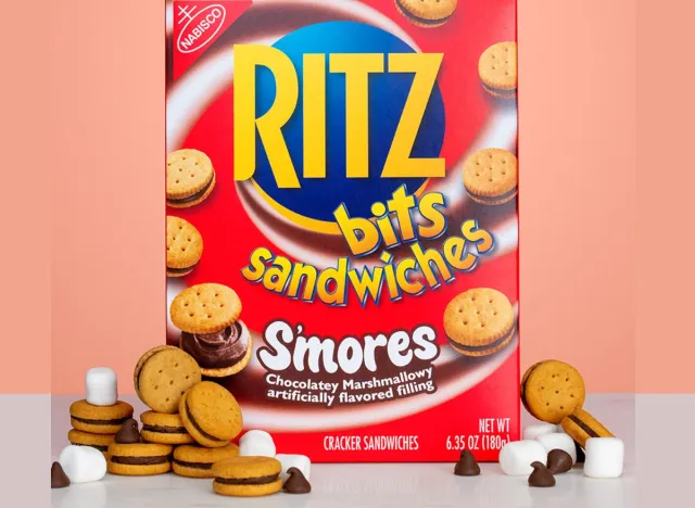 ritz smores sandwiches