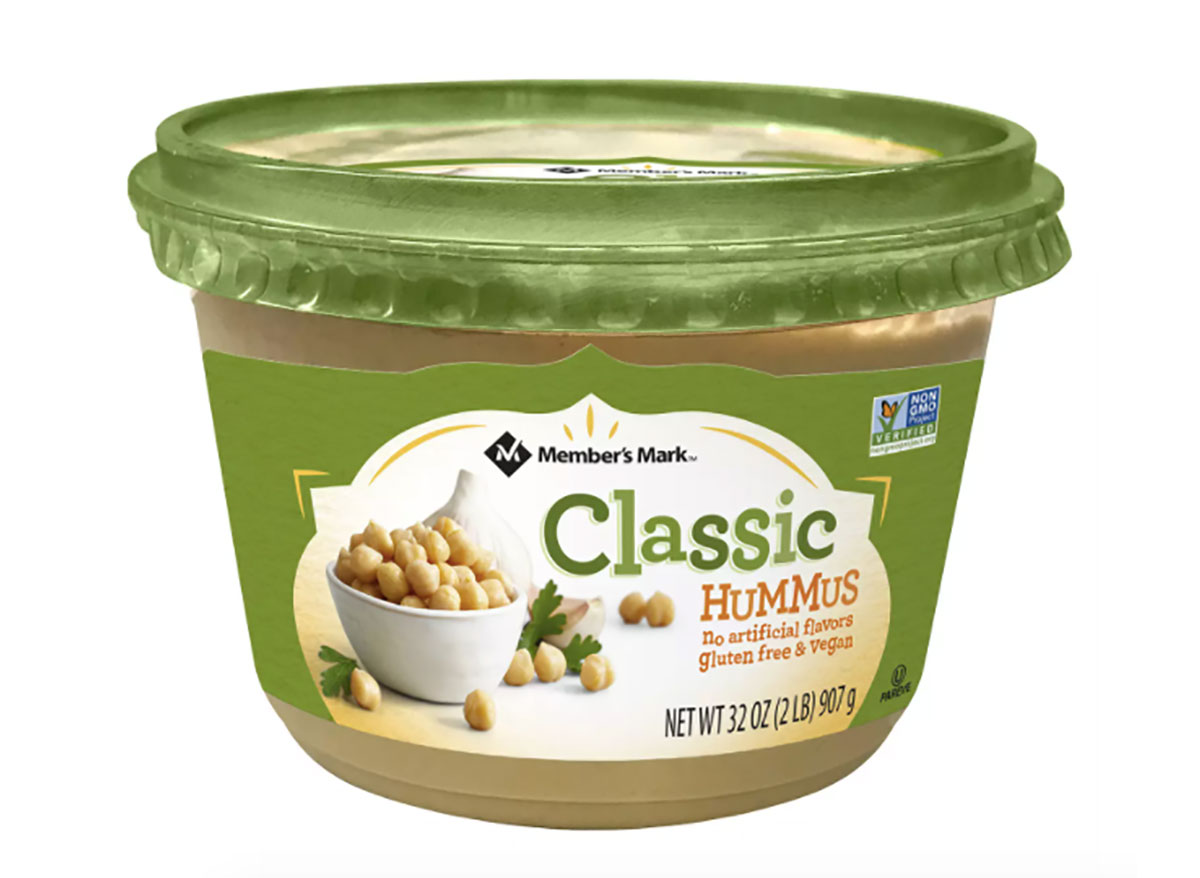 sams club members mark classic hummus tub