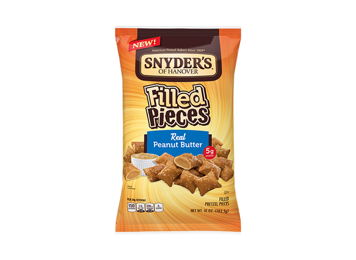 snyders peanut butter filled pretzels