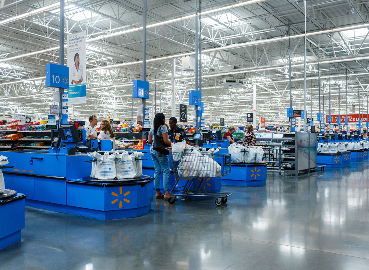 walmart interior