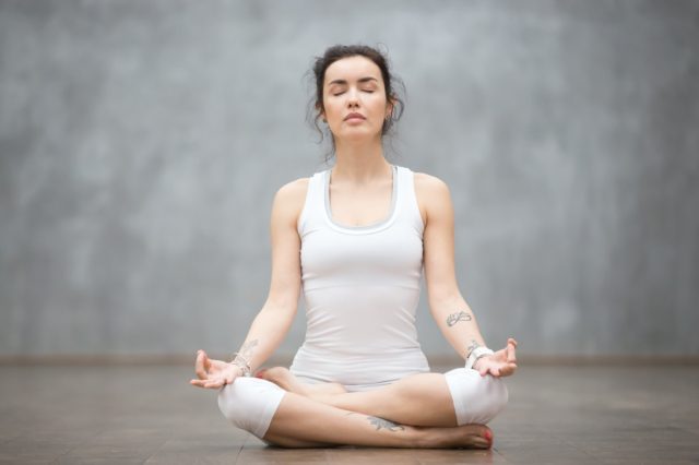 female meditation