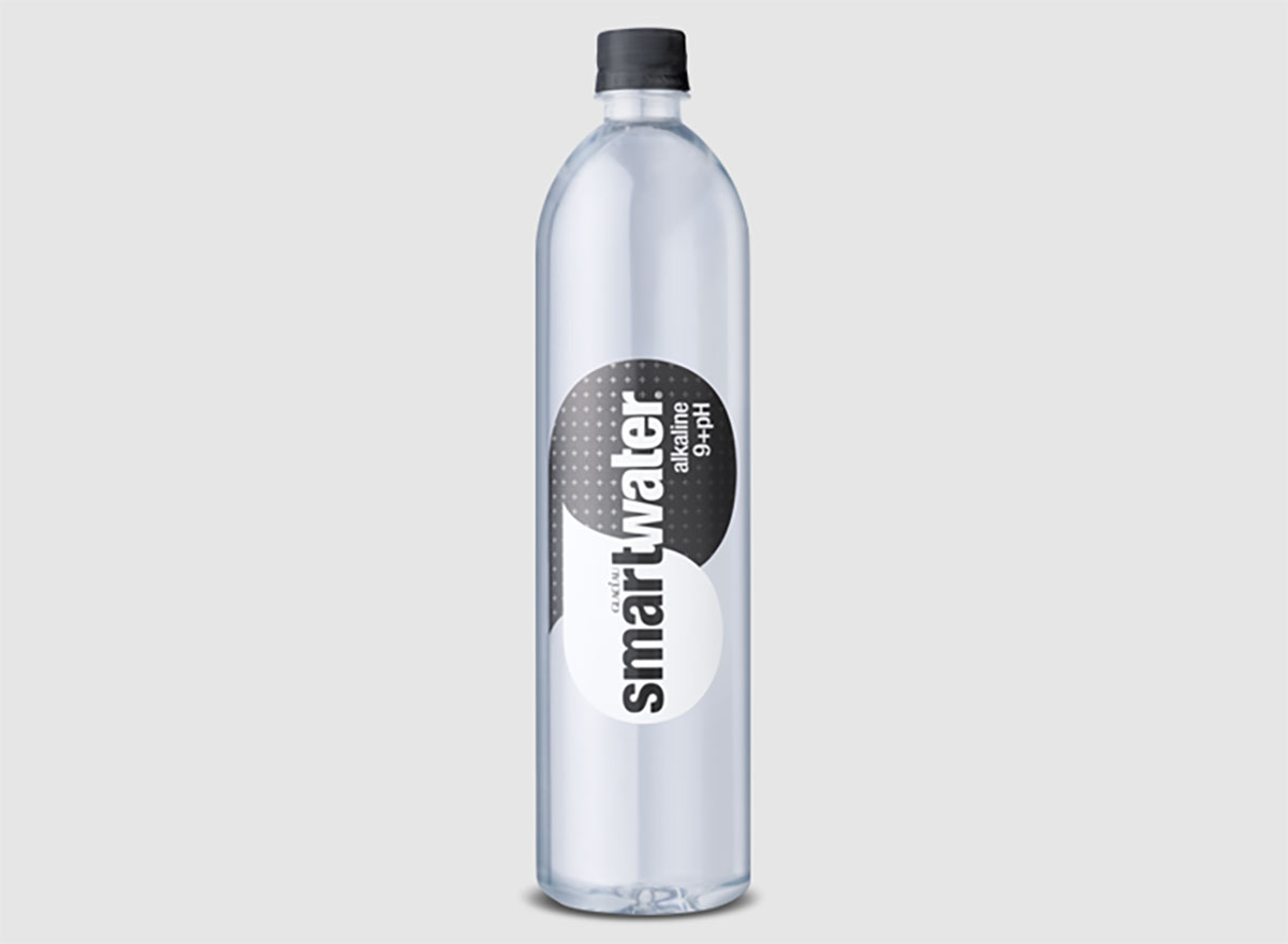 bottle of alkaline smartwater