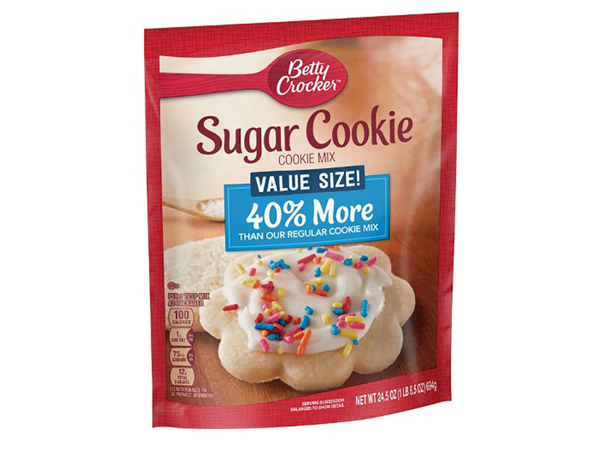 betty crocker sugar cookie mix