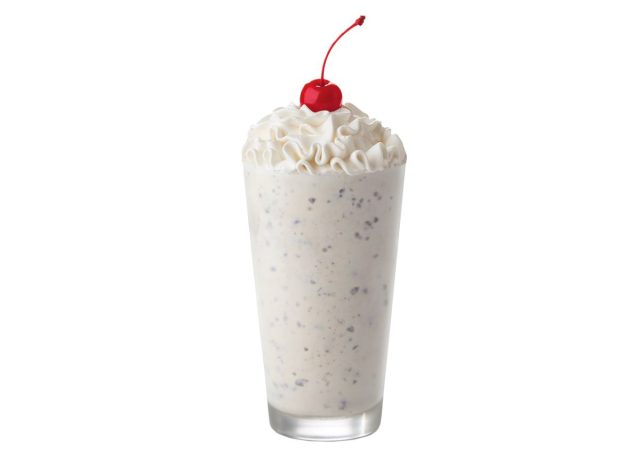 chick-fil-a cookies and cream shake