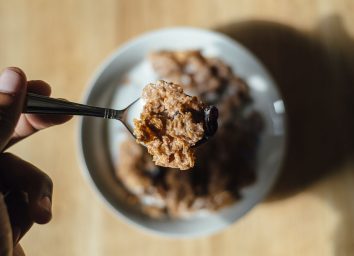 eating cereal
