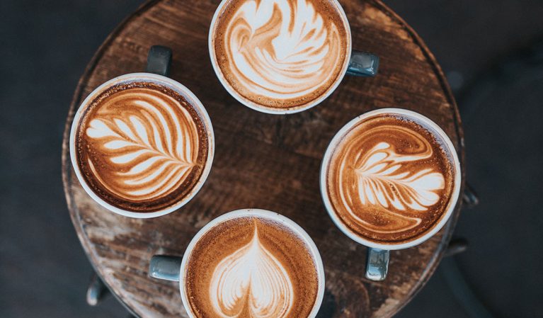 four lattes