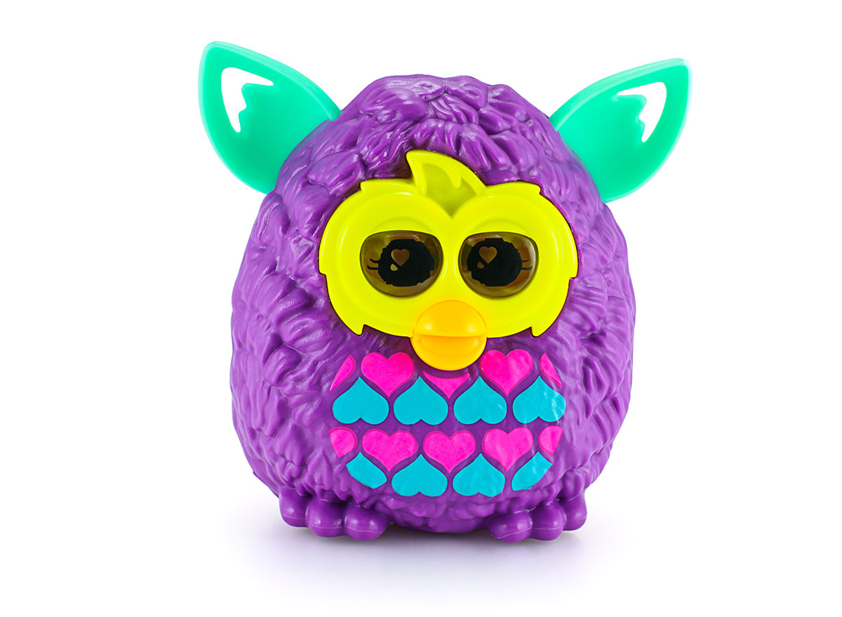 new McDonalds Happy Meal Toy 2014 unopened Furby Plush turquoise & purple 