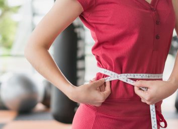 measuring waist weight loss