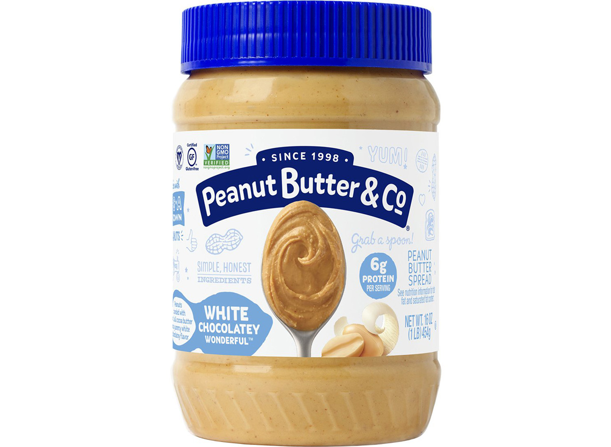 creamy peanut butter co white chocolatey wonderful