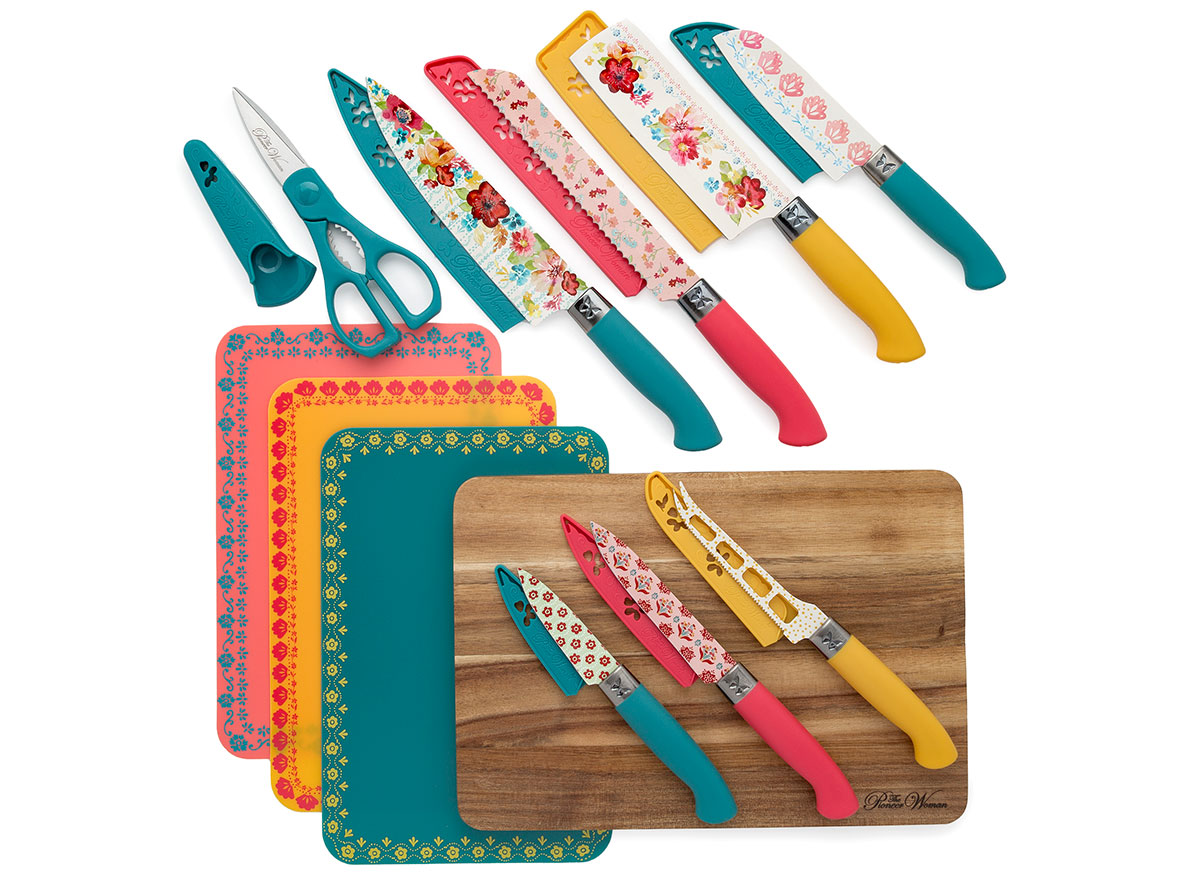 The Pioneer Woman Knife Set at Walmart - Where to Buy Ree Drummond's Knives