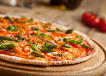 pizza light cheese