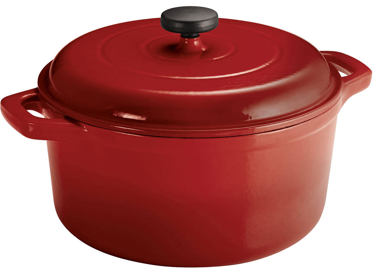 red dutch oven