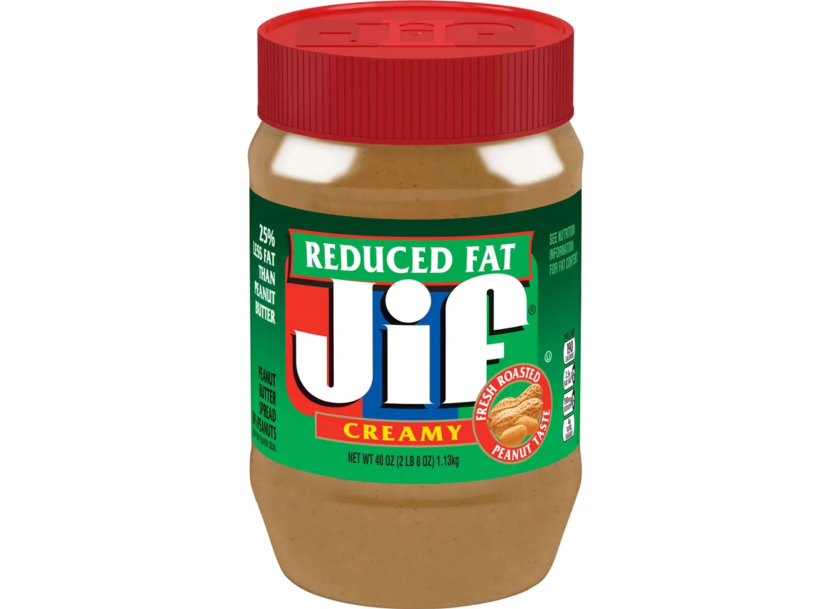jif reduced fat creamy peanut butter