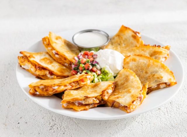 Bacon Ranch Quesadilla from Chili's