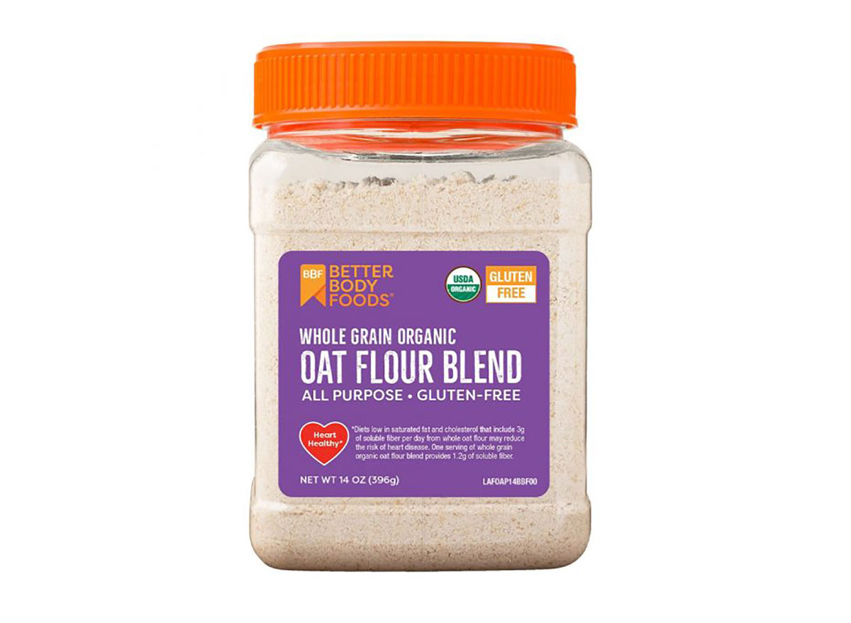 betterbody oat flour canister
