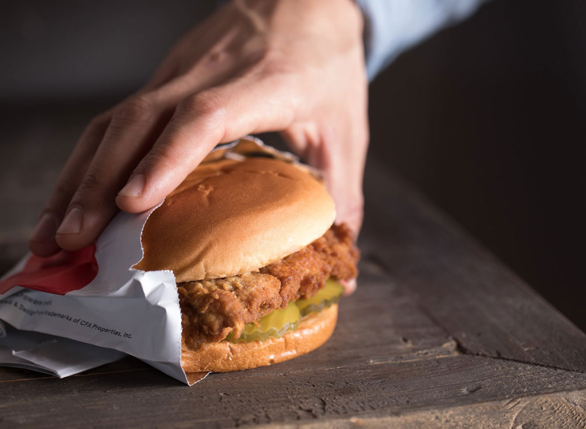 chick-fil-a chicken sandwich