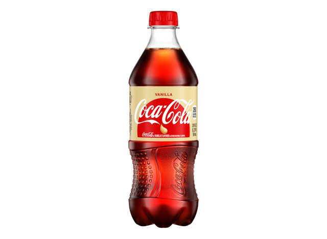 coca cola vanilla bottle