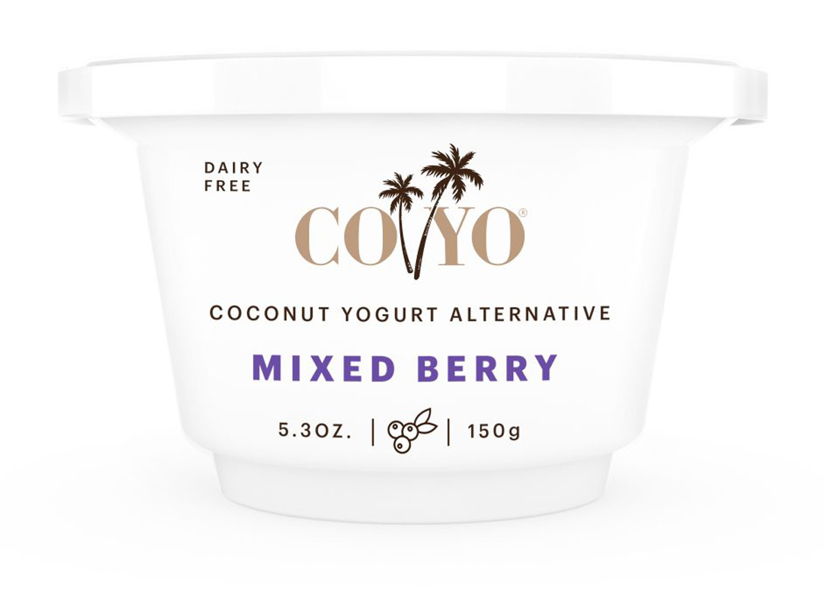 coyo mixed berry coconut yogurt alternative