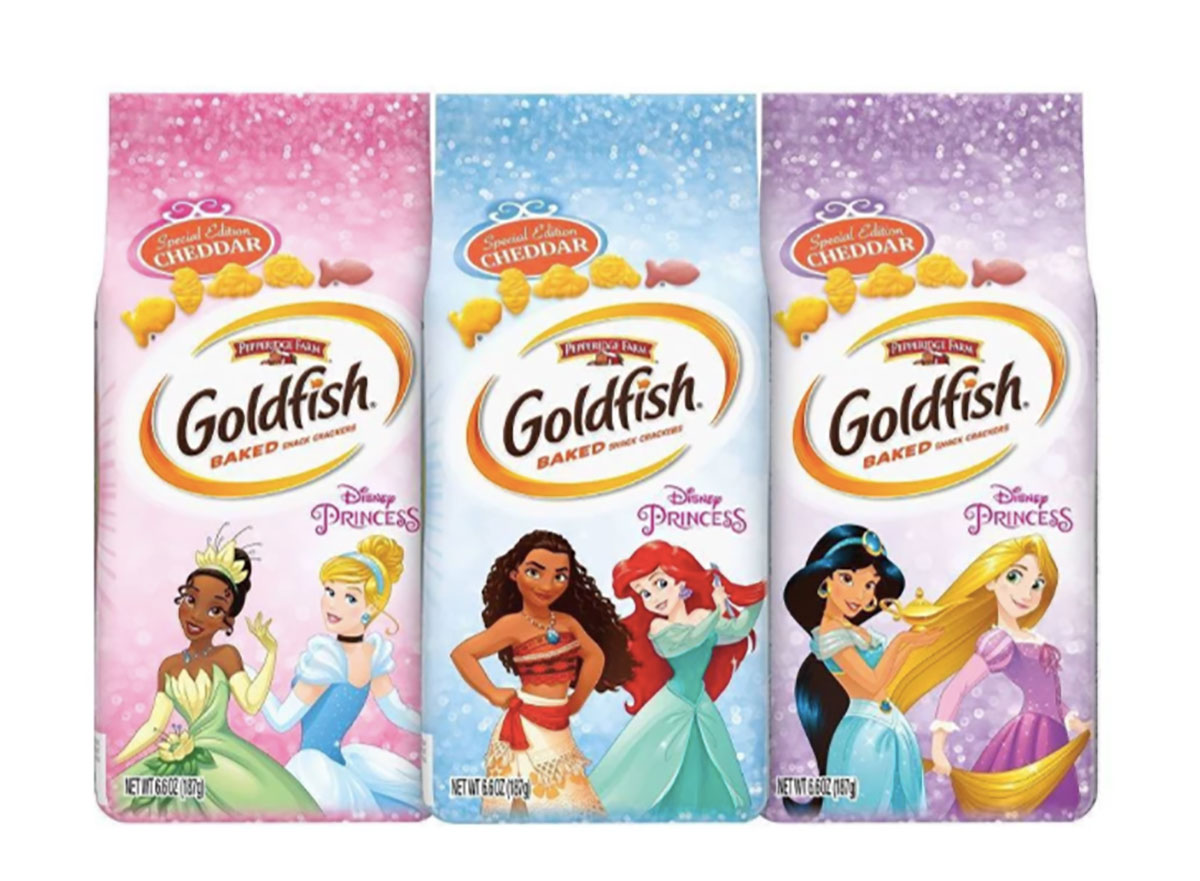 disney princess goldfish crackers