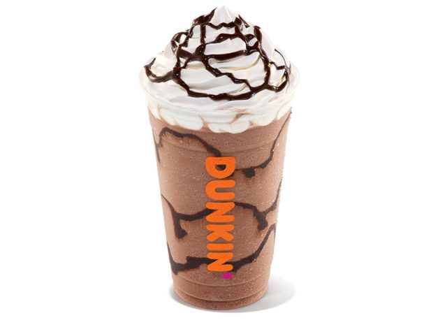 dunkin frozen hot chocolate