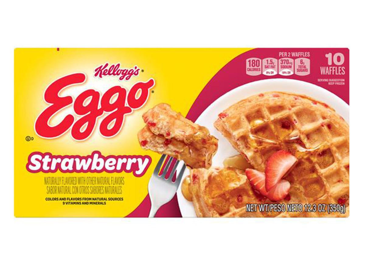 eggo strawberry waffles