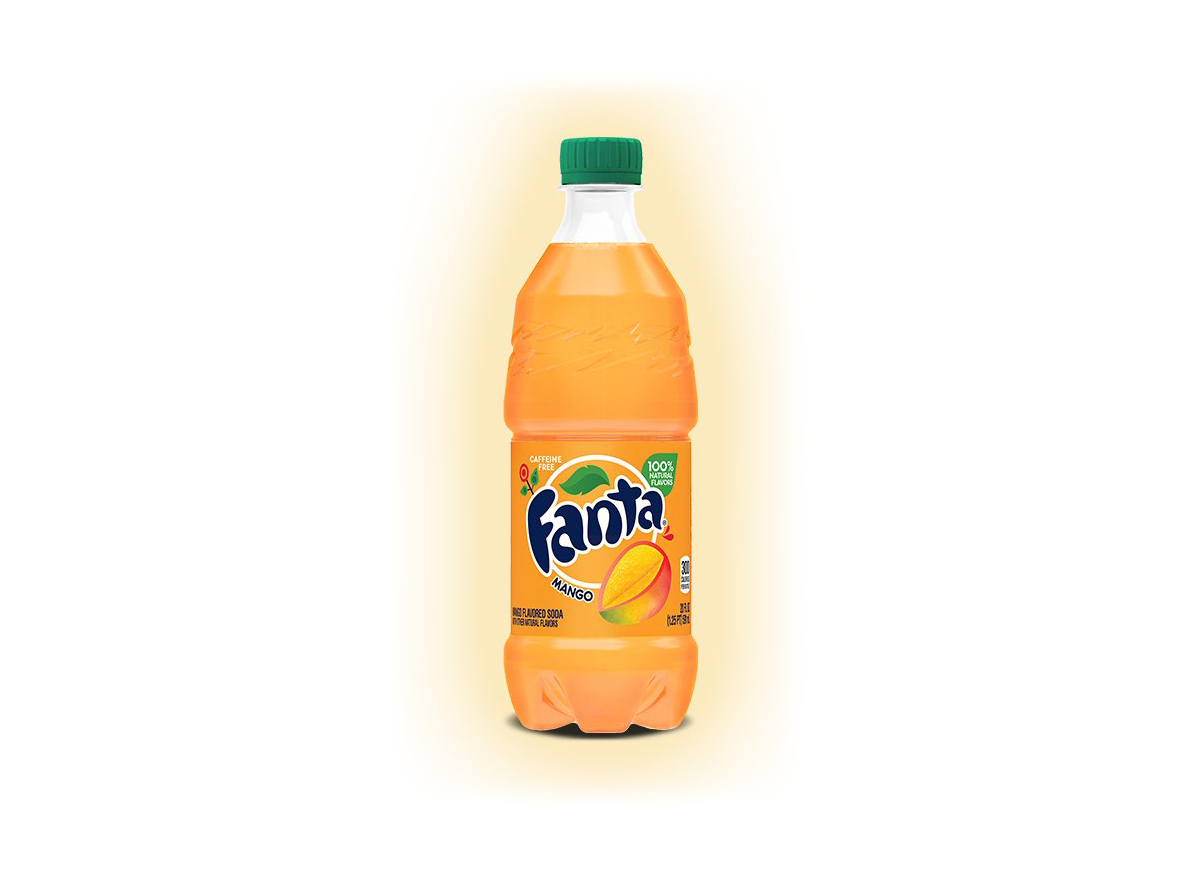 fanta mango bottle