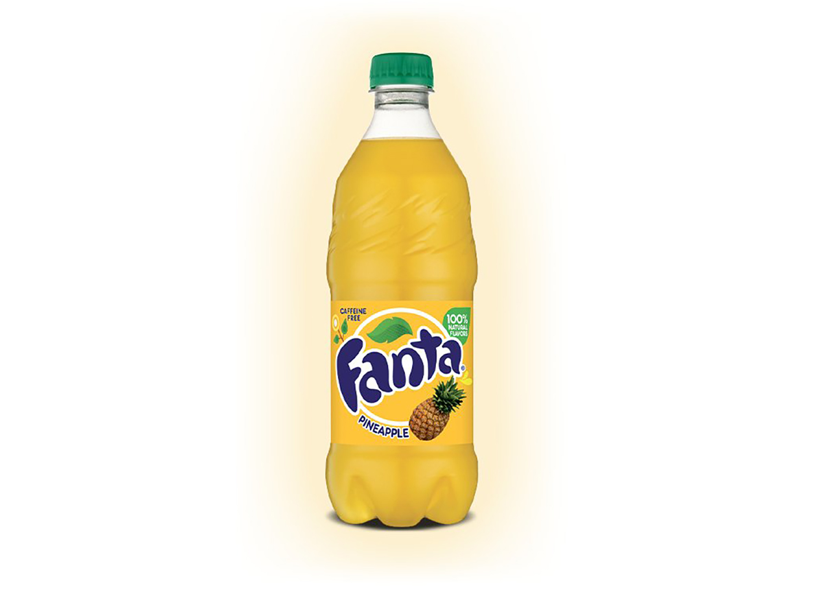 fanta pineapple bottle