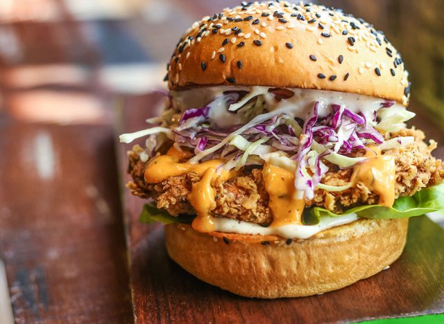 fried chicken sandwich