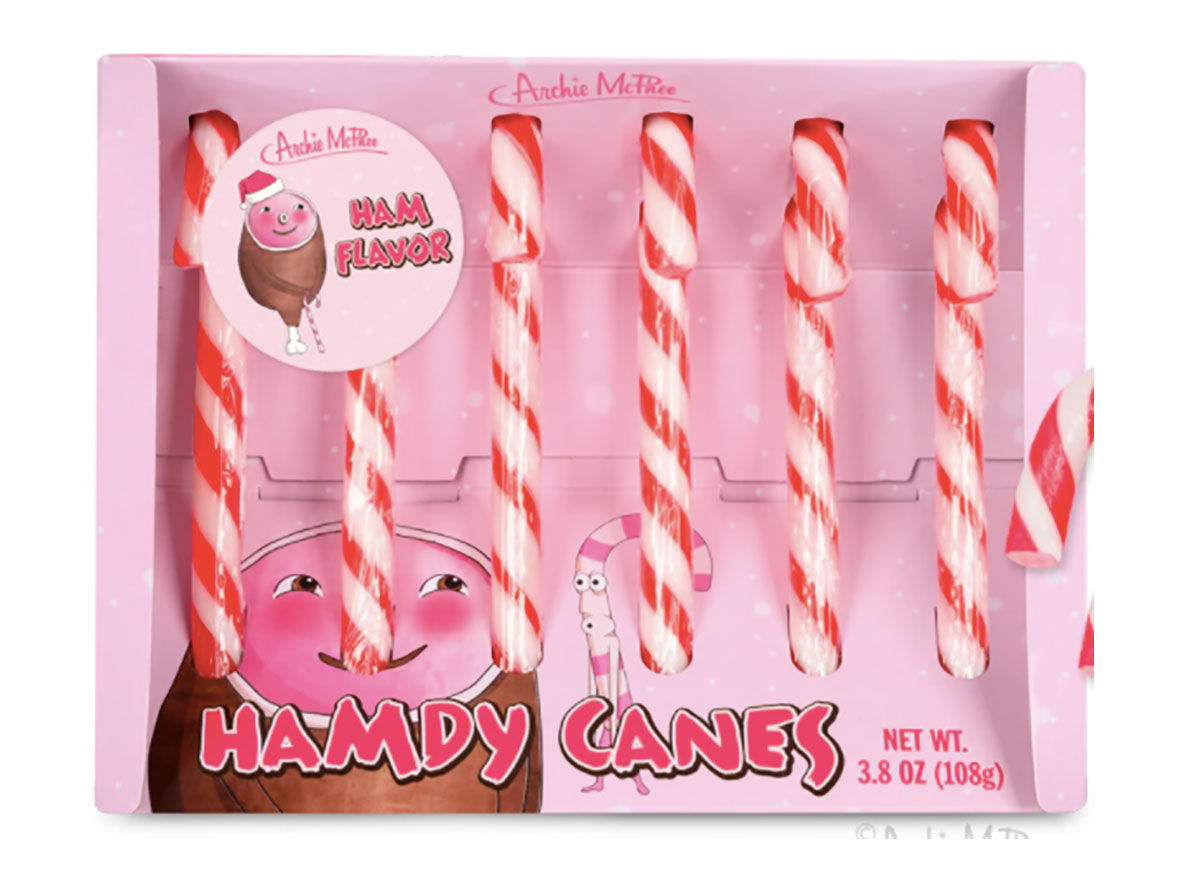 ham candy canes