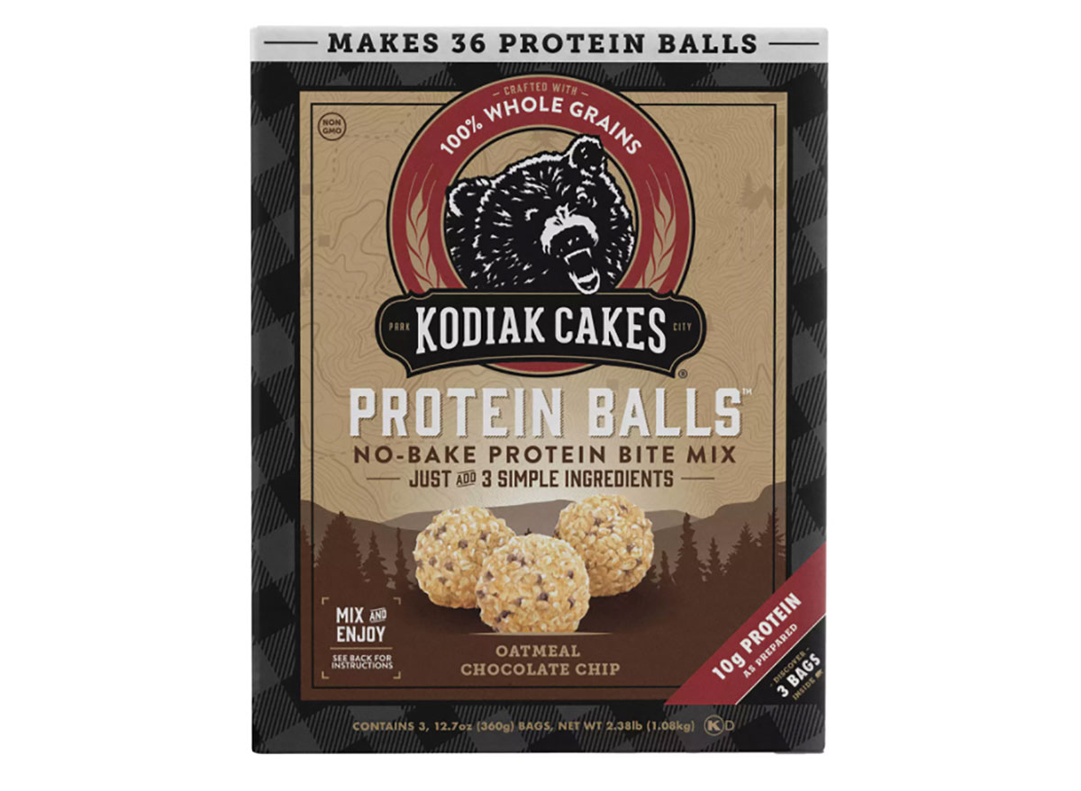 kodiak cakes protein balls box mix