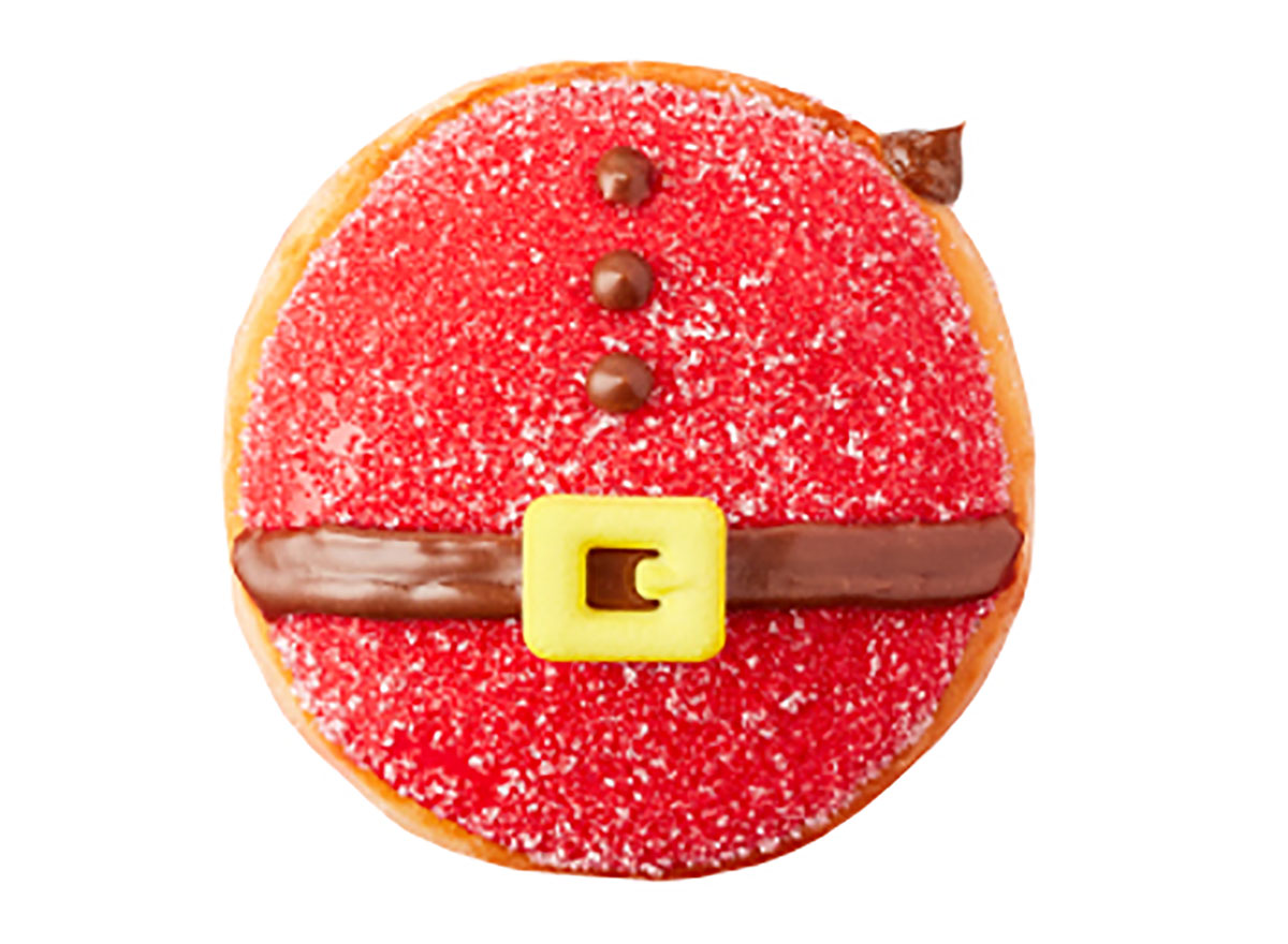 krispy kreme santa belly donut