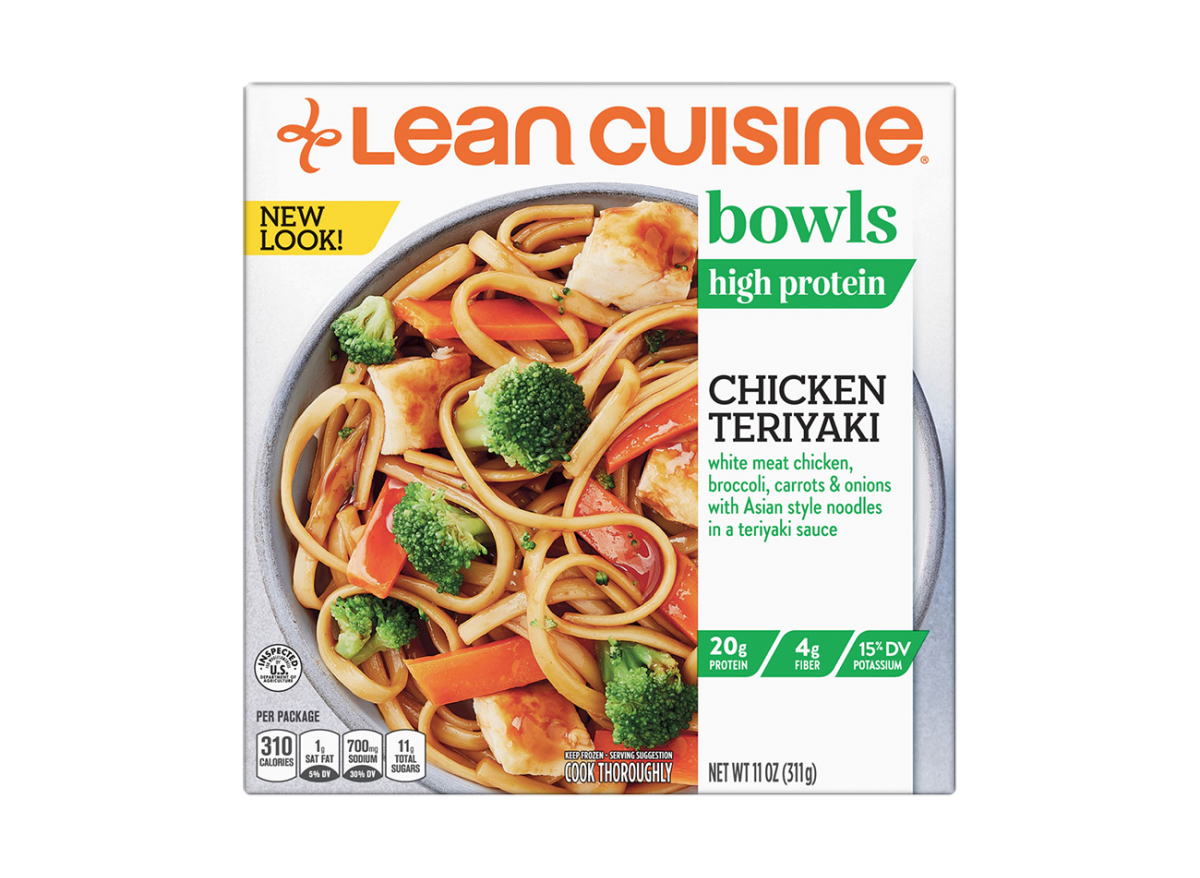 lean cuisine bowl chicken teriyaki