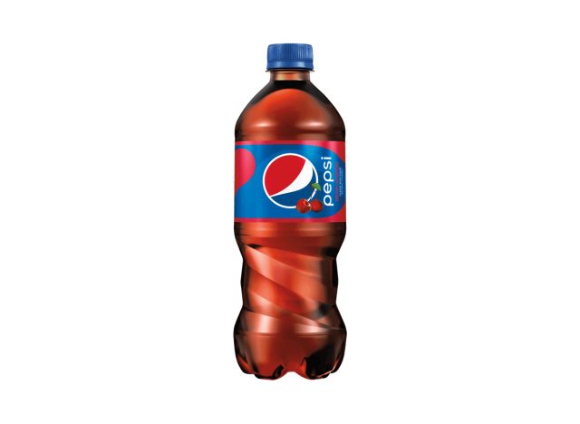 pepsi wild cherry bottle